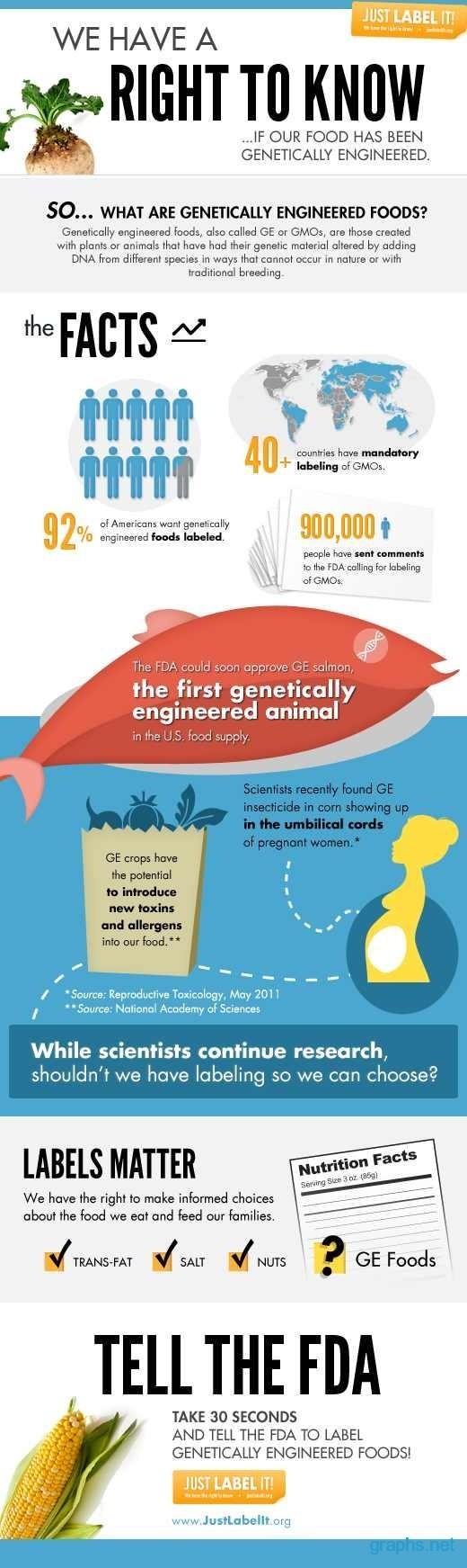 genetically engineered food facts