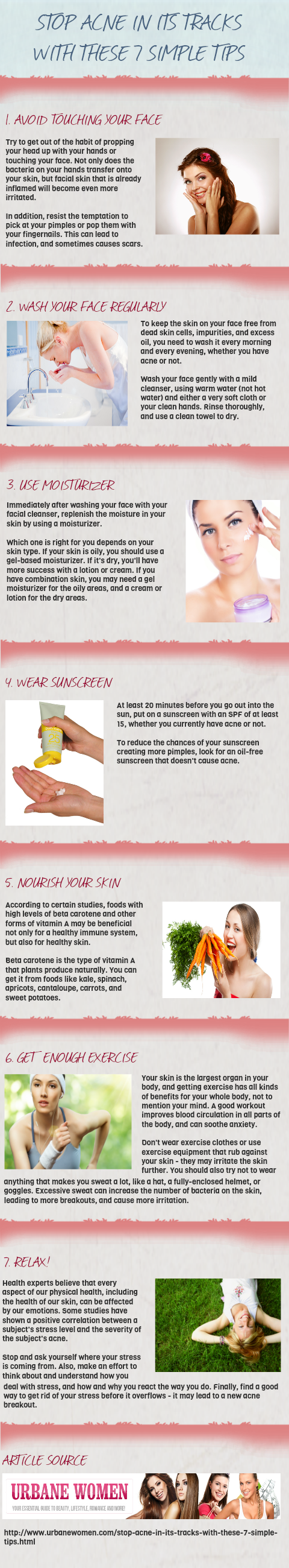 7 Tips to Prevent Acne
