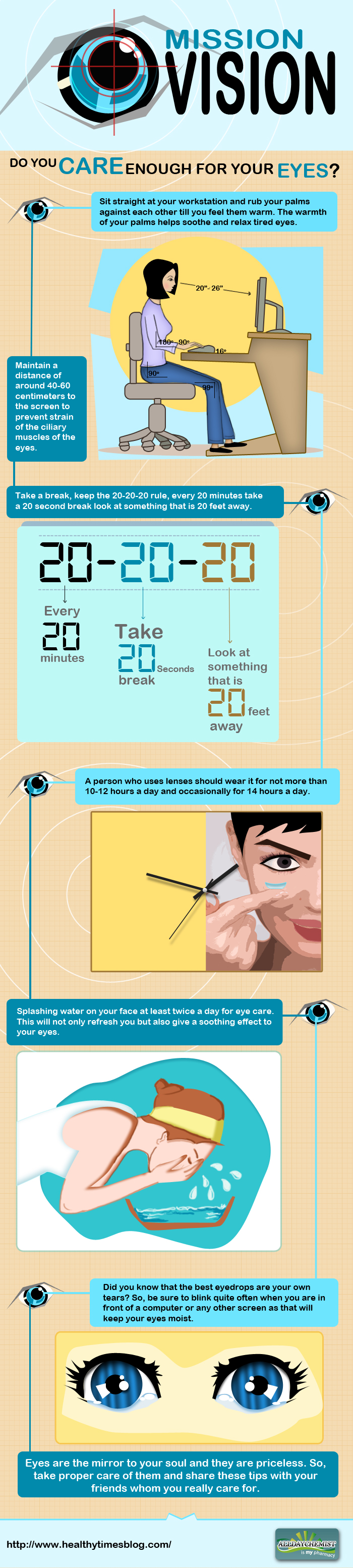 How to Care for Your Eyes 