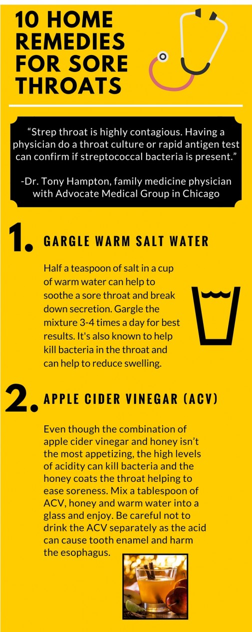 amazing home remedies for sore throats