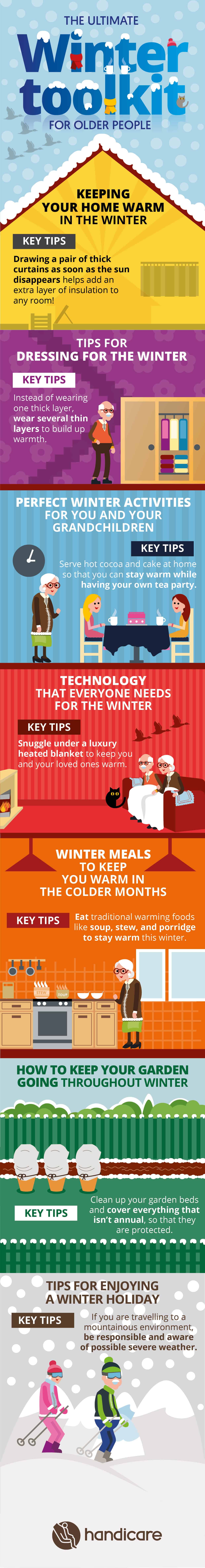 ultimate winter toolkit for older people infographic