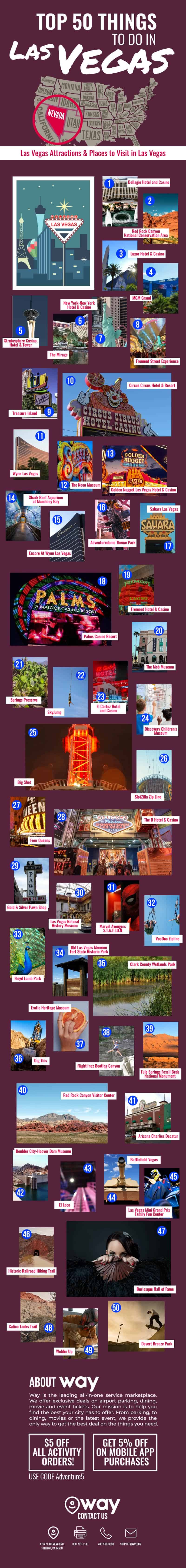 50 Things to Do in Las Vegas