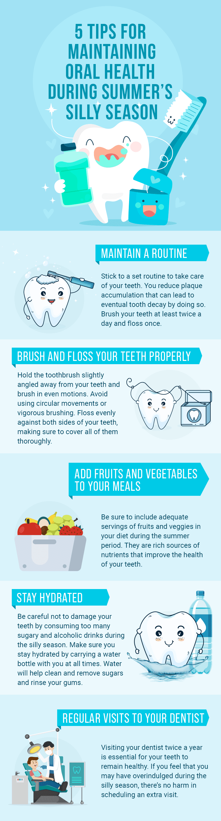 Oral-Health-During-Summer’s-Silly-Season-Infographic